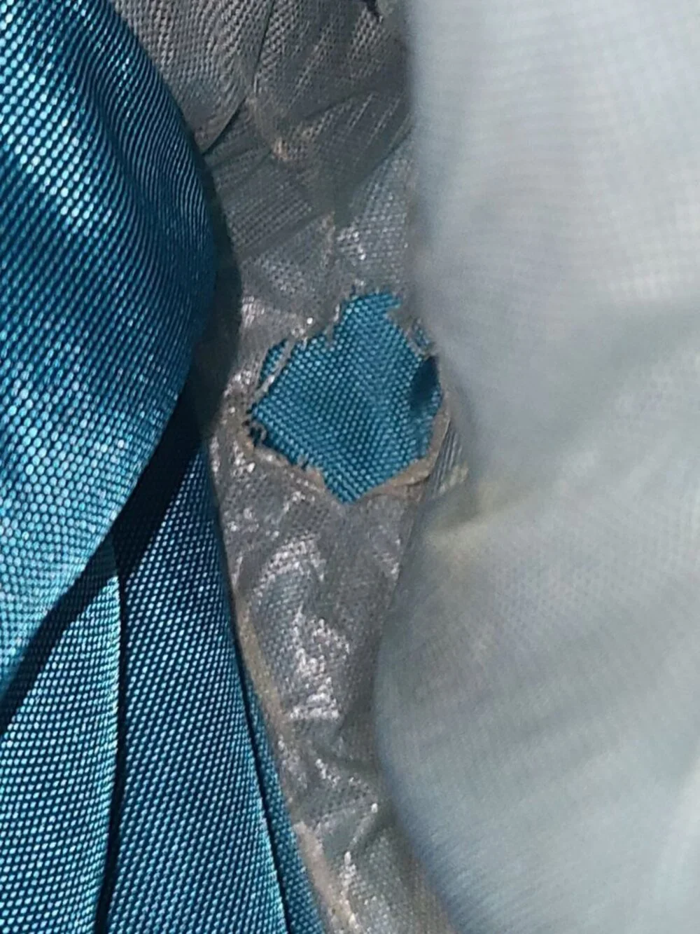 Teal Duffel Bag